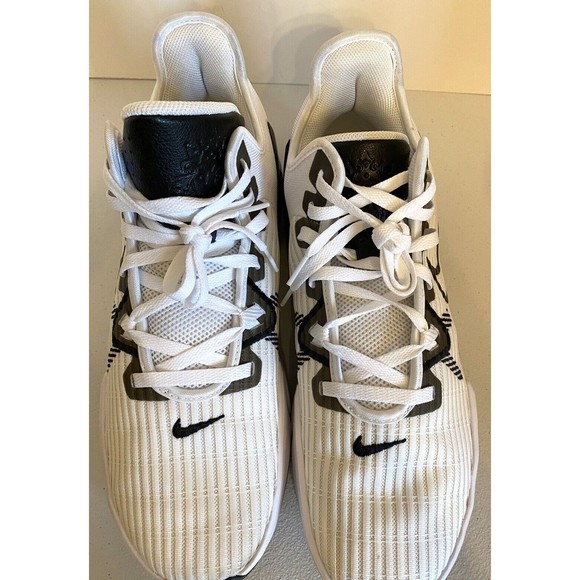 NIKE LEBRON WITNESS VI 6 TB WHITE-BLACK-WHITE SIZE 14 [DO9843-100] - Picture 7 of 15